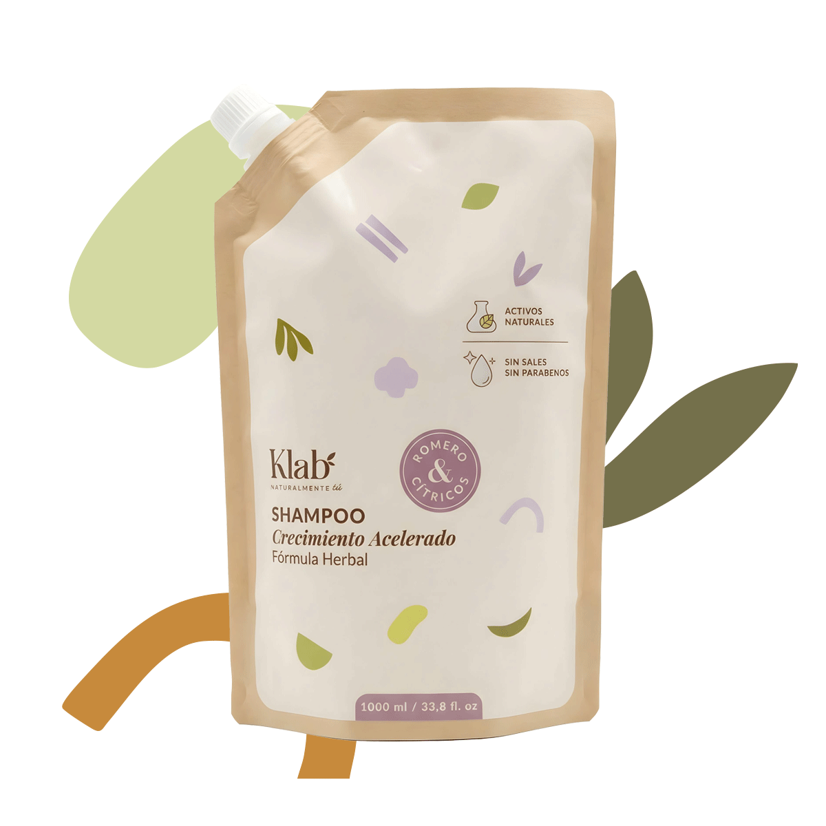 Shampoo Crecimiento Acelerado Herbal Romero & Cítricos - 1000 ml