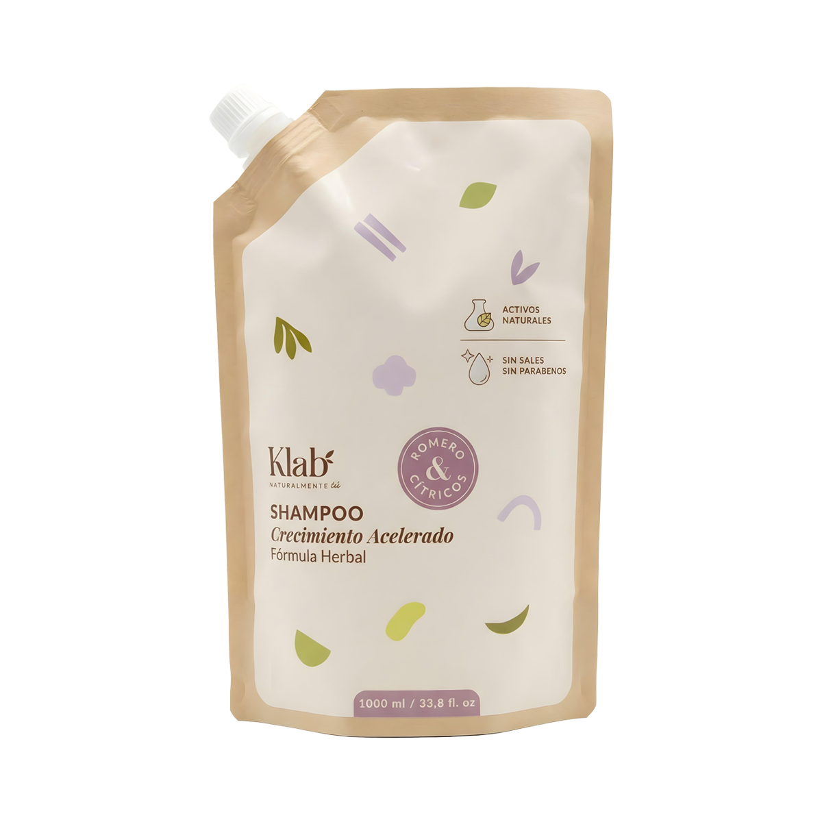 Shampoo Crecimiento Acelerado Herbal Romero & Cítricos - 1000 ml